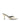 Women's gold metallic leather open toe pointed stiletto nmule