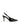 Women's black patent point toe stiletto slingback