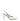 Women's white patent point toe stiletto slingback