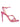 Dagger Stiletto Heels - Hot Pink Metallic
