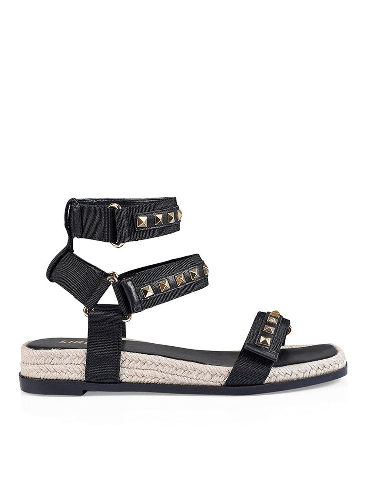 Volley Strappy Sandals - Black